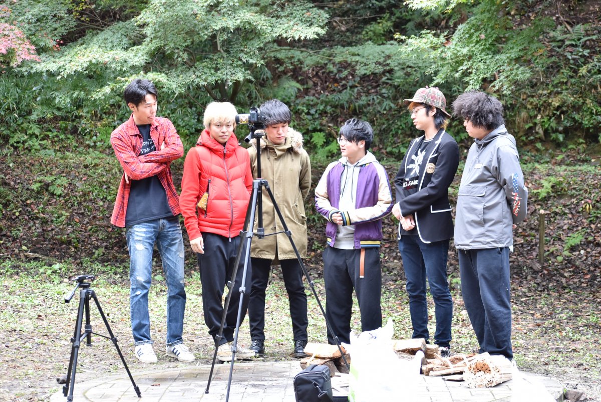 山奥で自然を楽しむ。