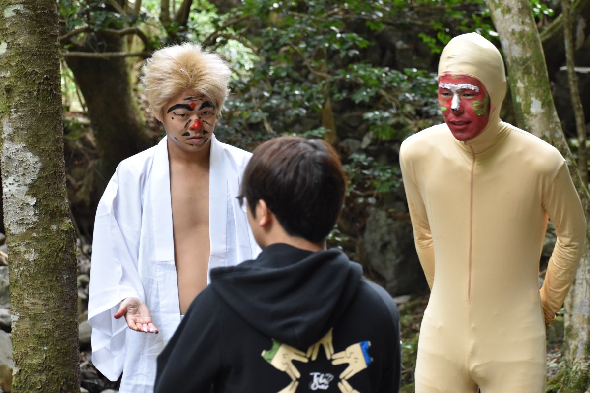 綿密な打ち合わせ。