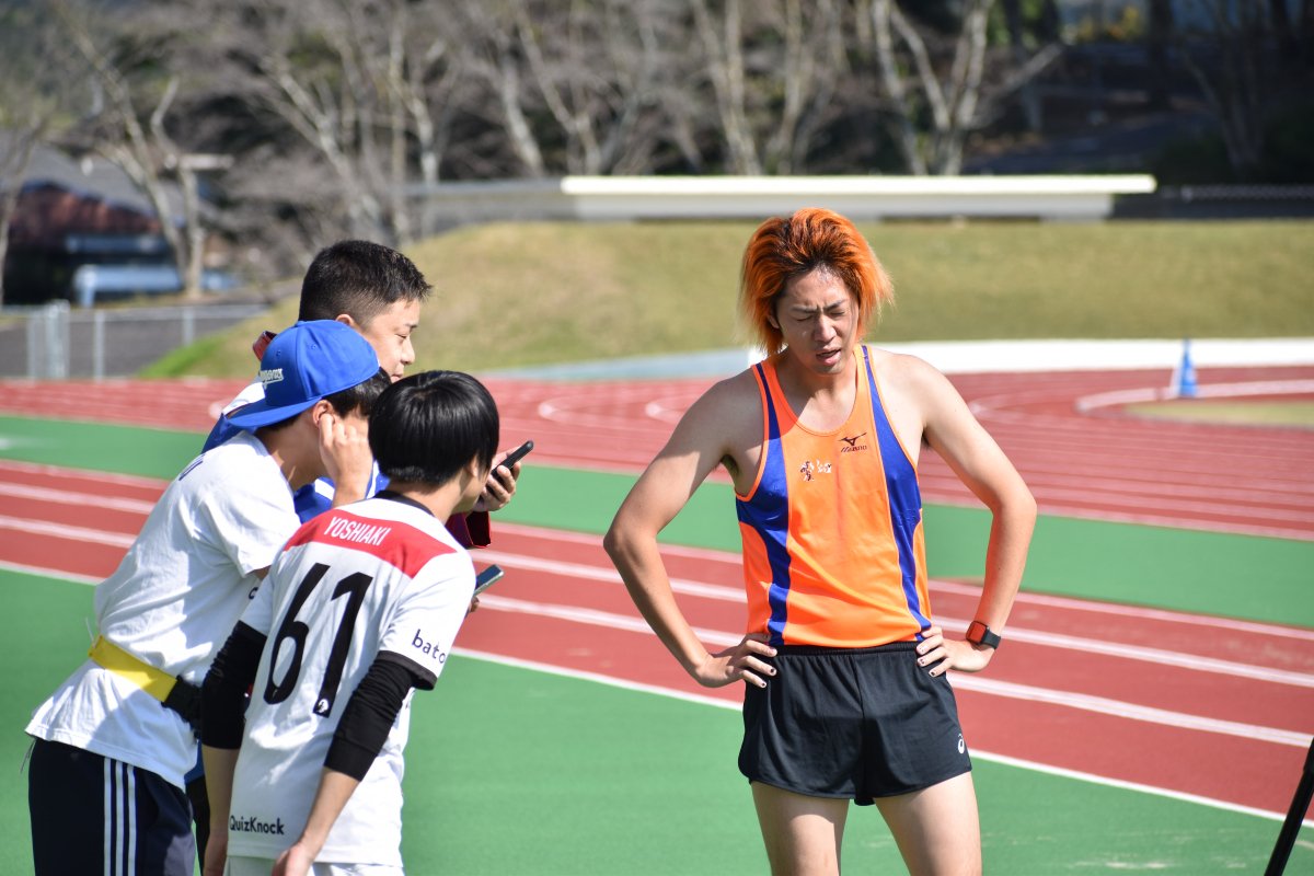 QuizKnockの「1500m×10問」を支援しました！｜新着情報｜岡崎