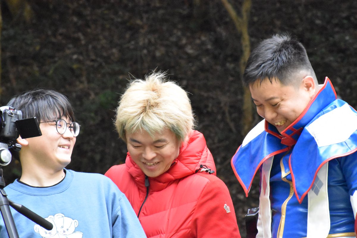 仲良し。