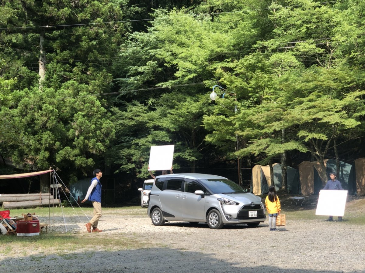 トヨタのミニバン車 シエンタ のcmを撮影しました 新着情報 岡崎フィルムコミッション