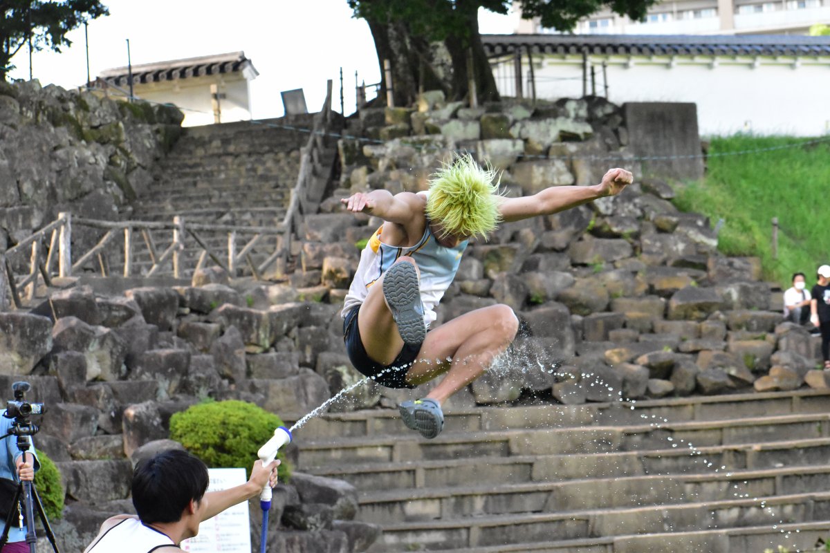 アスリート並みの跳躍力