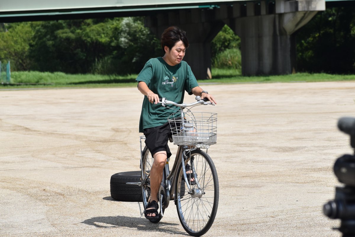 テスト走行。