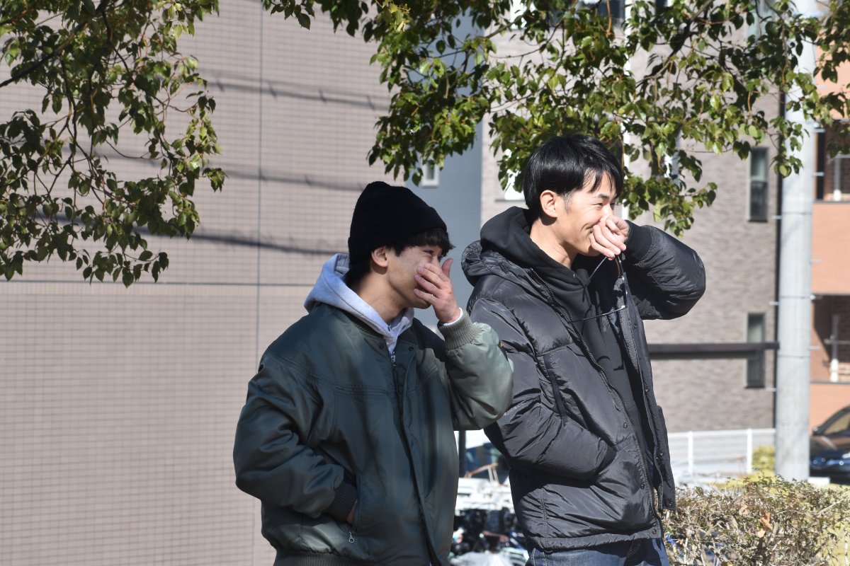 パークに訪れた２人