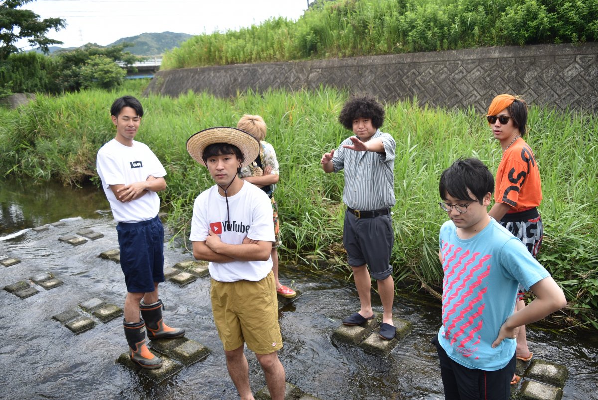 東海オンエアの 川遊びで魚捕り 動画を支援しました 新着情報 岡崎フィルムコミッション