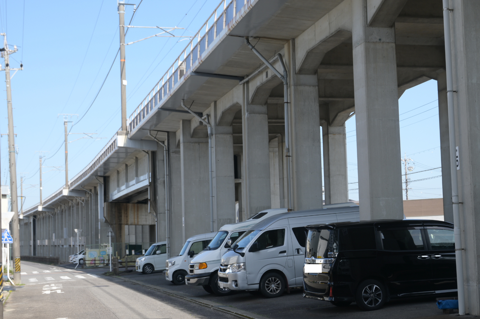 愛知環状鉄道　高架下